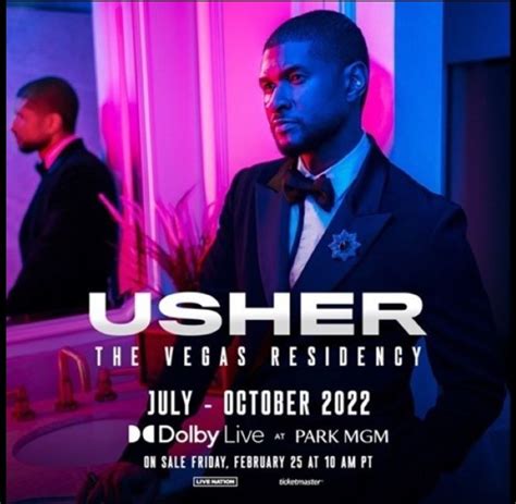 usher mgm all-inclusive In our exclusive "Usher: An MGM All-Inclusive Experience", be prepared to move, groove and fall in love with all the throwbacks and new school sounds of his R&B hits